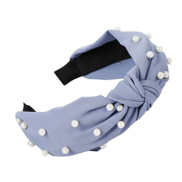 Fashion Women Girls Sweet Bow Knot Beading Hairband Hair Head Hoop Headbands